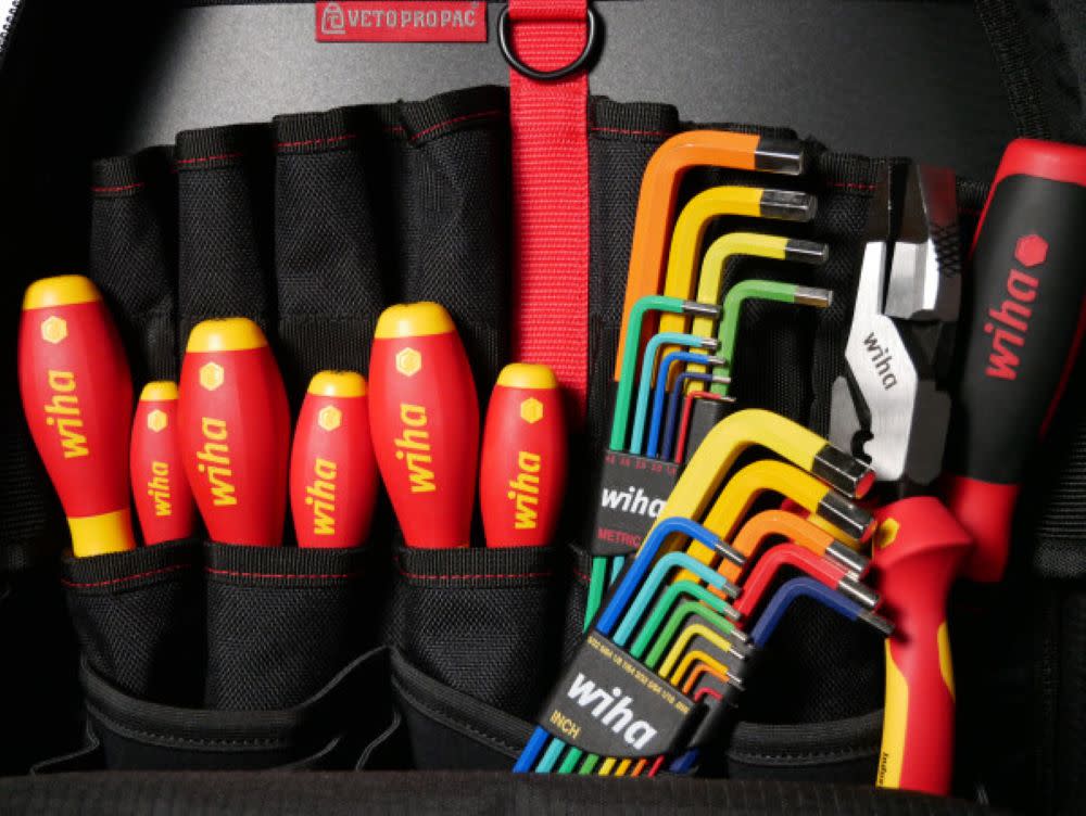 Wiha Tool Kit Red Stripe Tech Pac 30pc - Flockneti