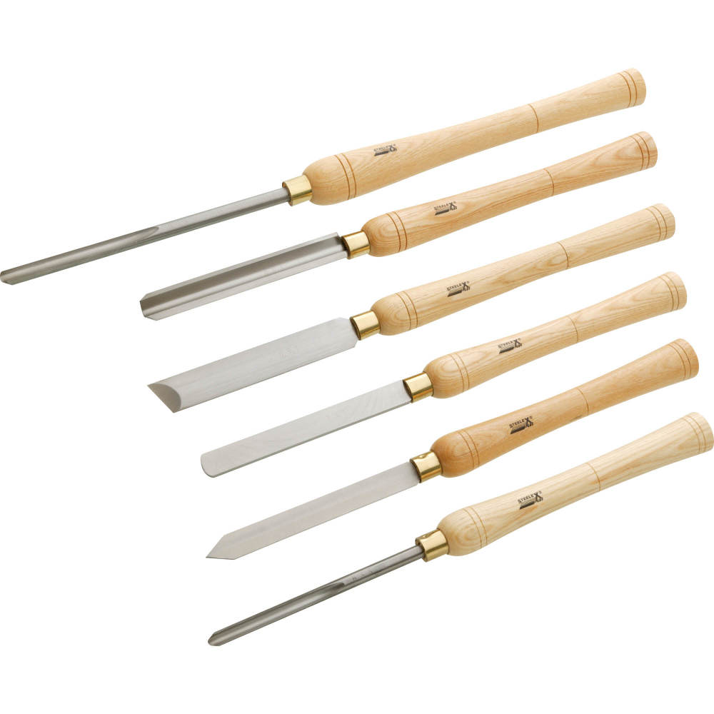 Steelex Deluxe HSS Lathe Chisel Set 6pc - Flockneti