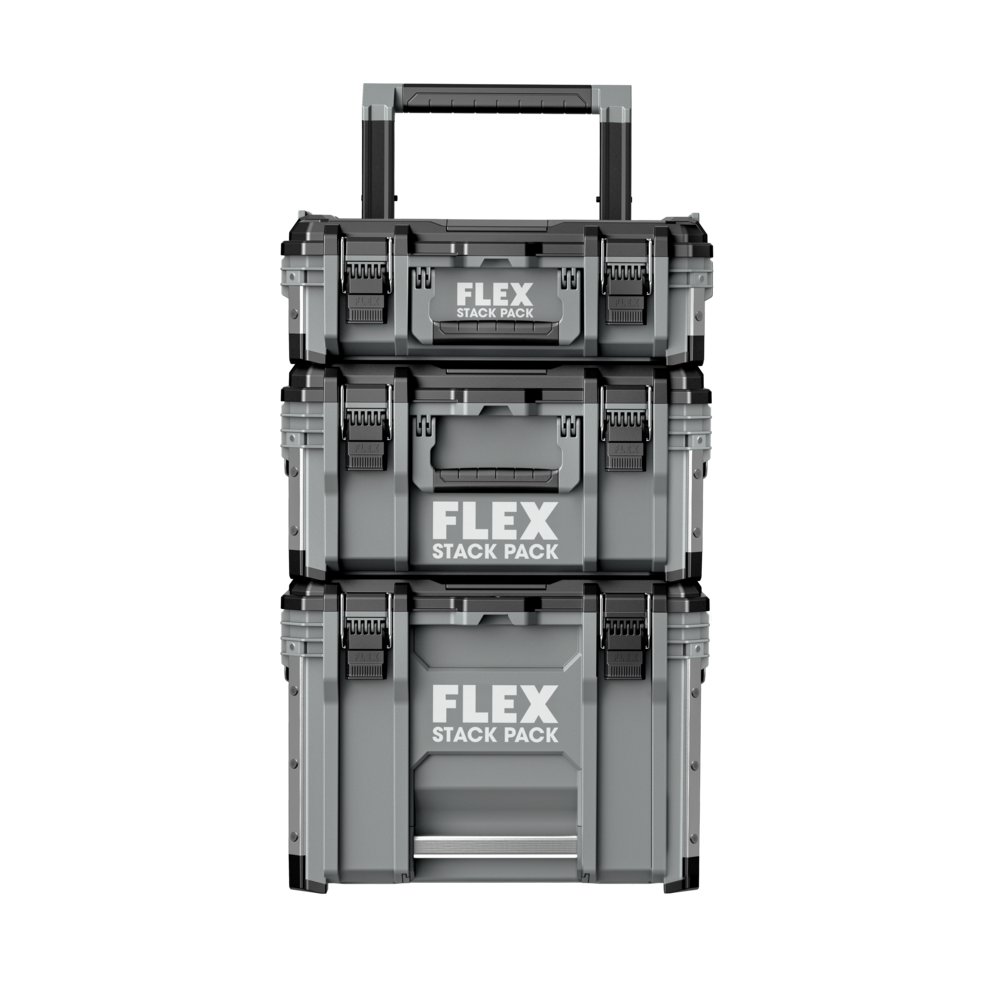 FLEX Stack Pack Storage System 3pc - Flockneti