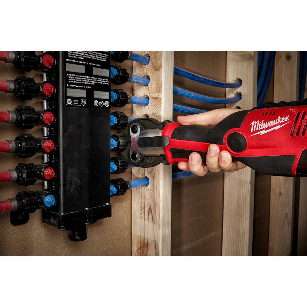Milwaukee 1/2″ PEX Crimp (F1807 & F2159) Jaw for M12 FORCE LOGIC Press Tool - Flockneti