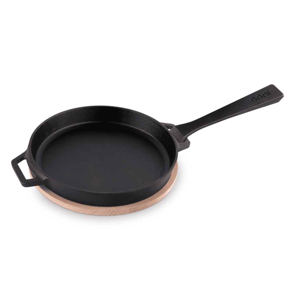 Ooni Grilling Skillet Pan 16″ x 9″ Cast Iron - Flockneti