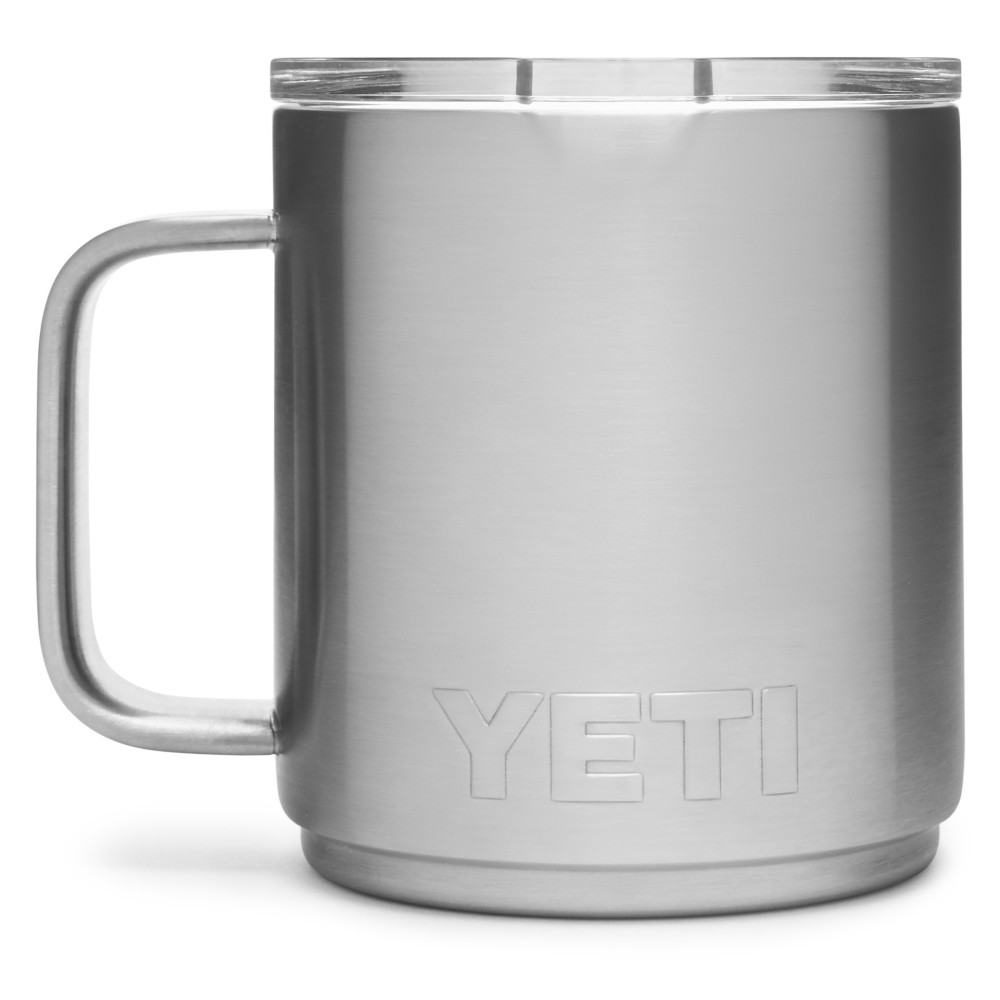 Yeti Rambler Stackable Mug with MagSlider Lid 10oz Stainless Steel - Flockneti