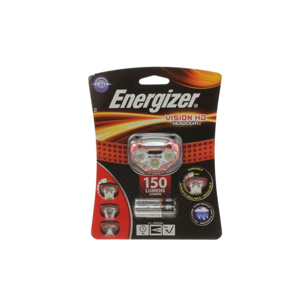 Energizer LED Headlight 150 Lumens 1.5V Vision HD - Flockneti