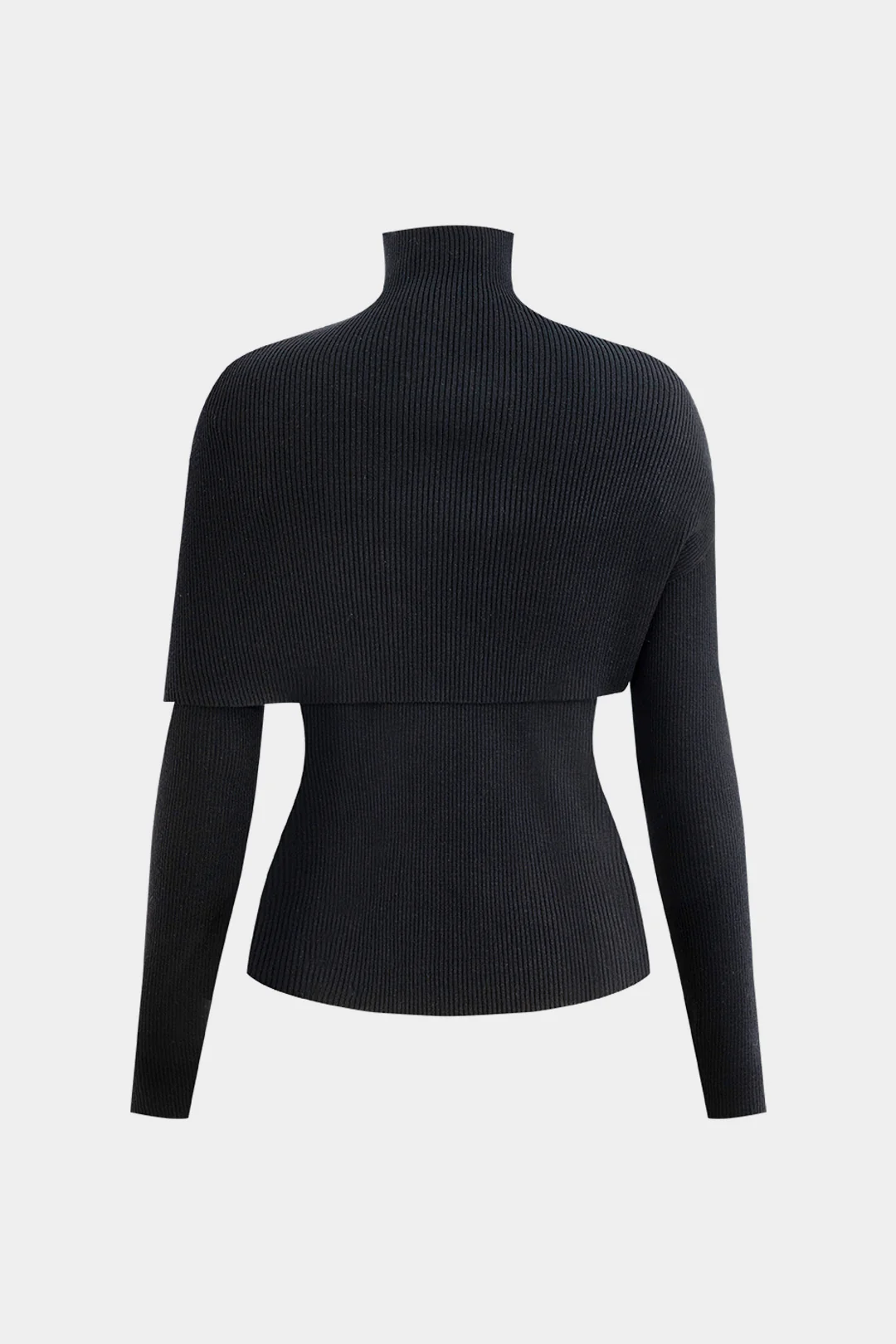 Mock Neck Long-Sleeve Top - Flockneti