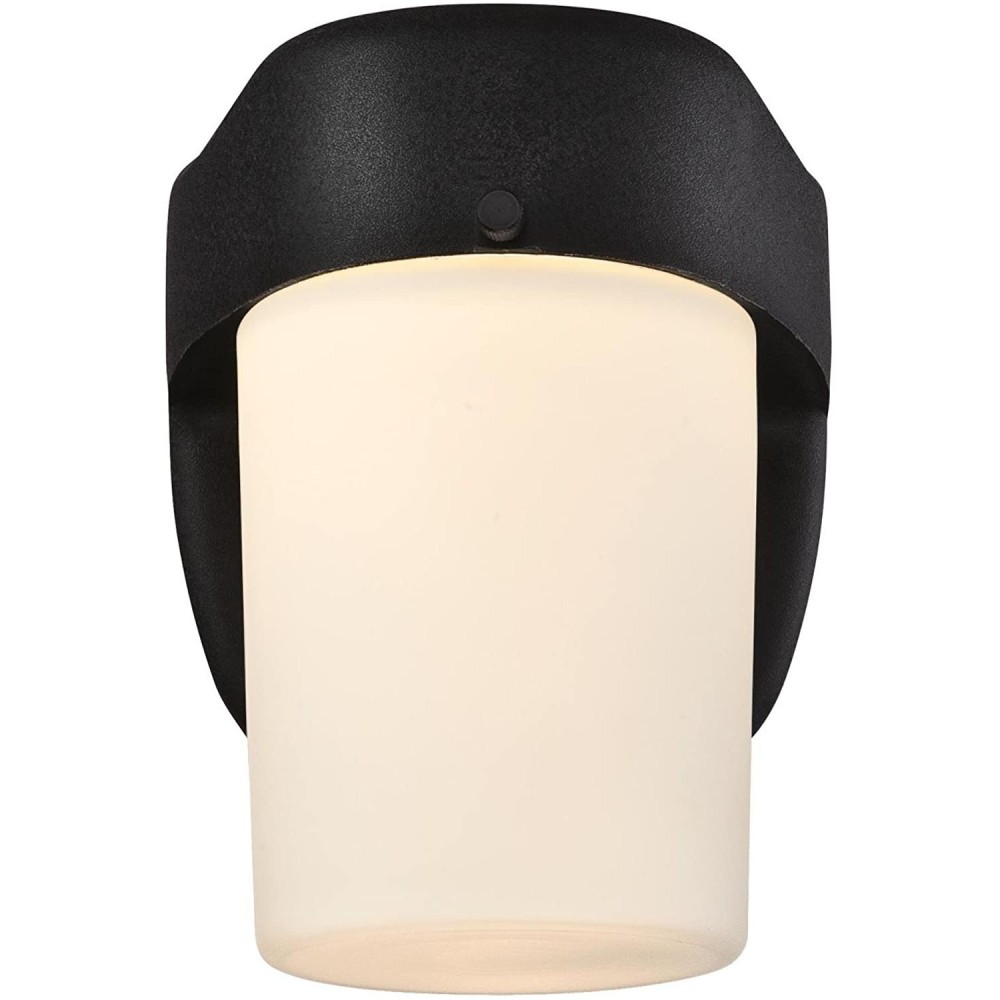 Westinghouse 8W 620 Lumens Black LED Outdoor Wall Light Fixture - Flockneti