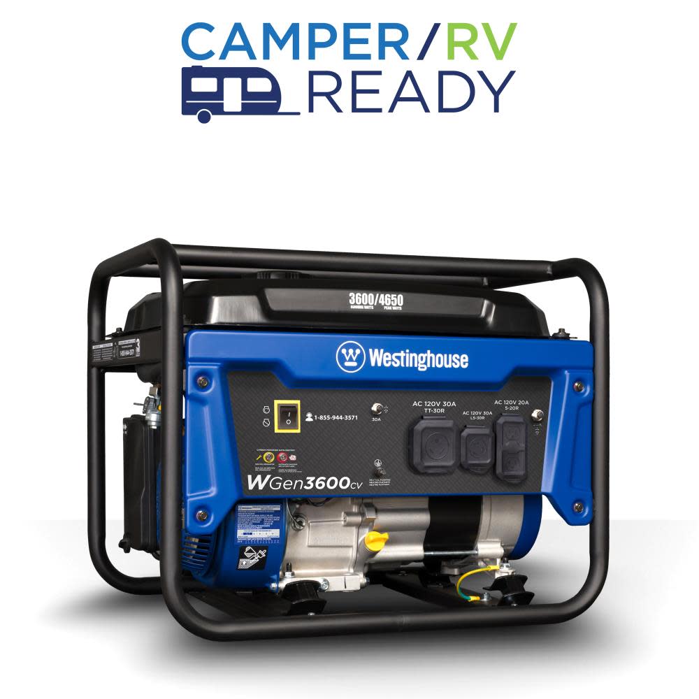 Westinghouse Generator Portable Gas Powered with CO Sensor - Flockneti