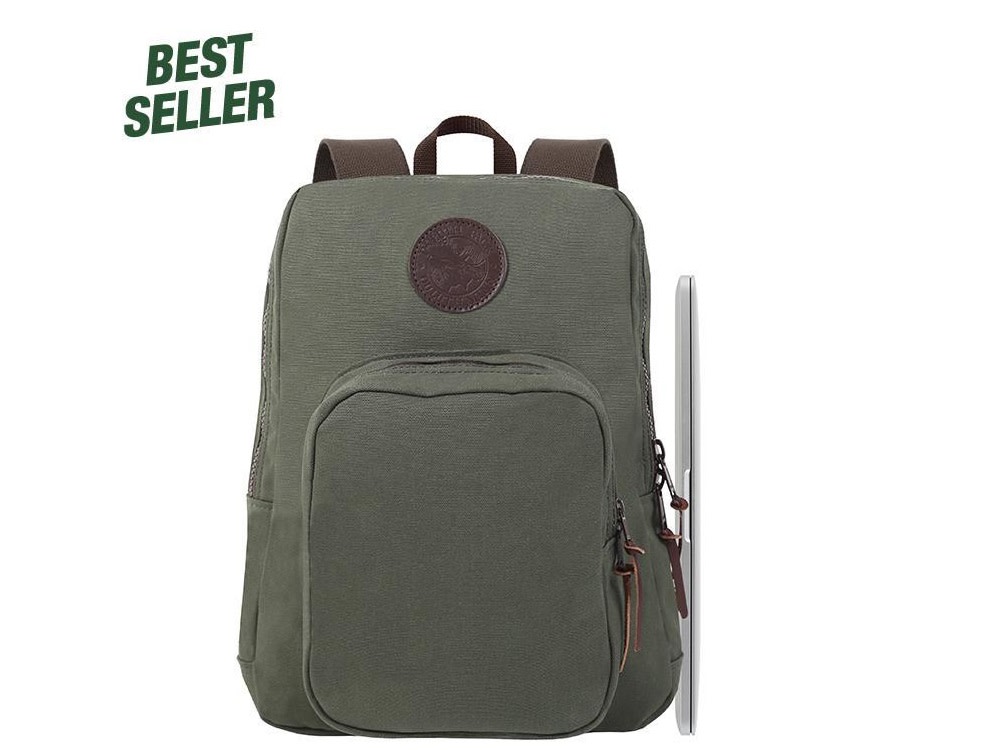Duluth Pack 21 Liter Capacity Olive Drab Large Standard Laptop Backpack - Flockneti