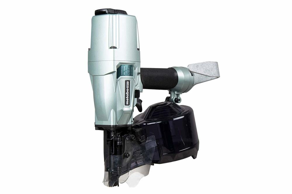 Metabo HPT NV75A5 Pneumatic 3″ Siding/Light Framing Sheathing Coil Nailer - Flockneti