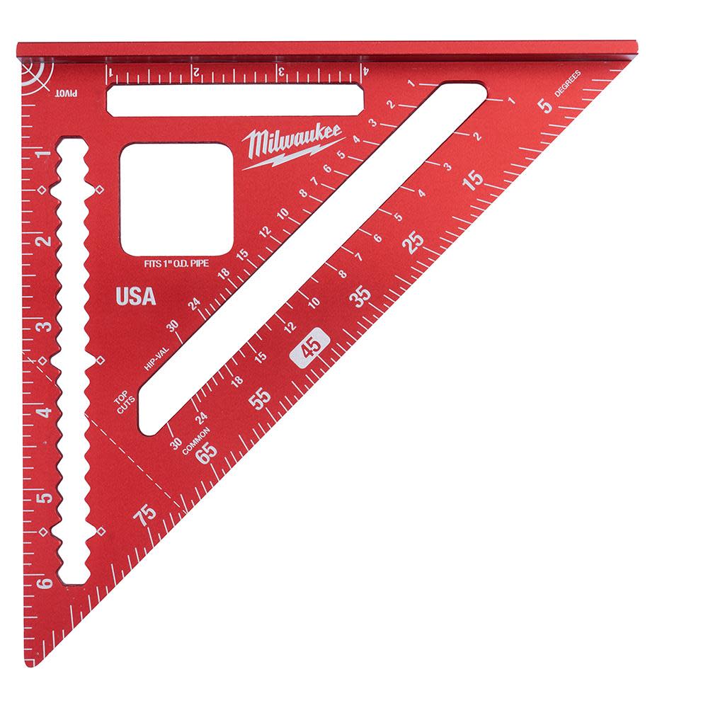 Milwaukee 7 in. Magnetic Rafter Square - Flockneti
