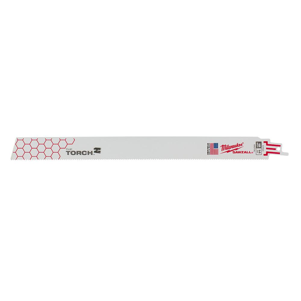 Milwaukee 12 in. 14 TPI THE TORCH SAWZALL Blades 5PK - Flockneti