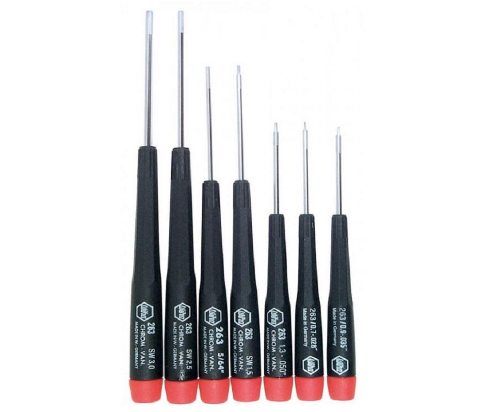 Wiha Precision Hex Inch Driver 8 Piece Set - Flockneti