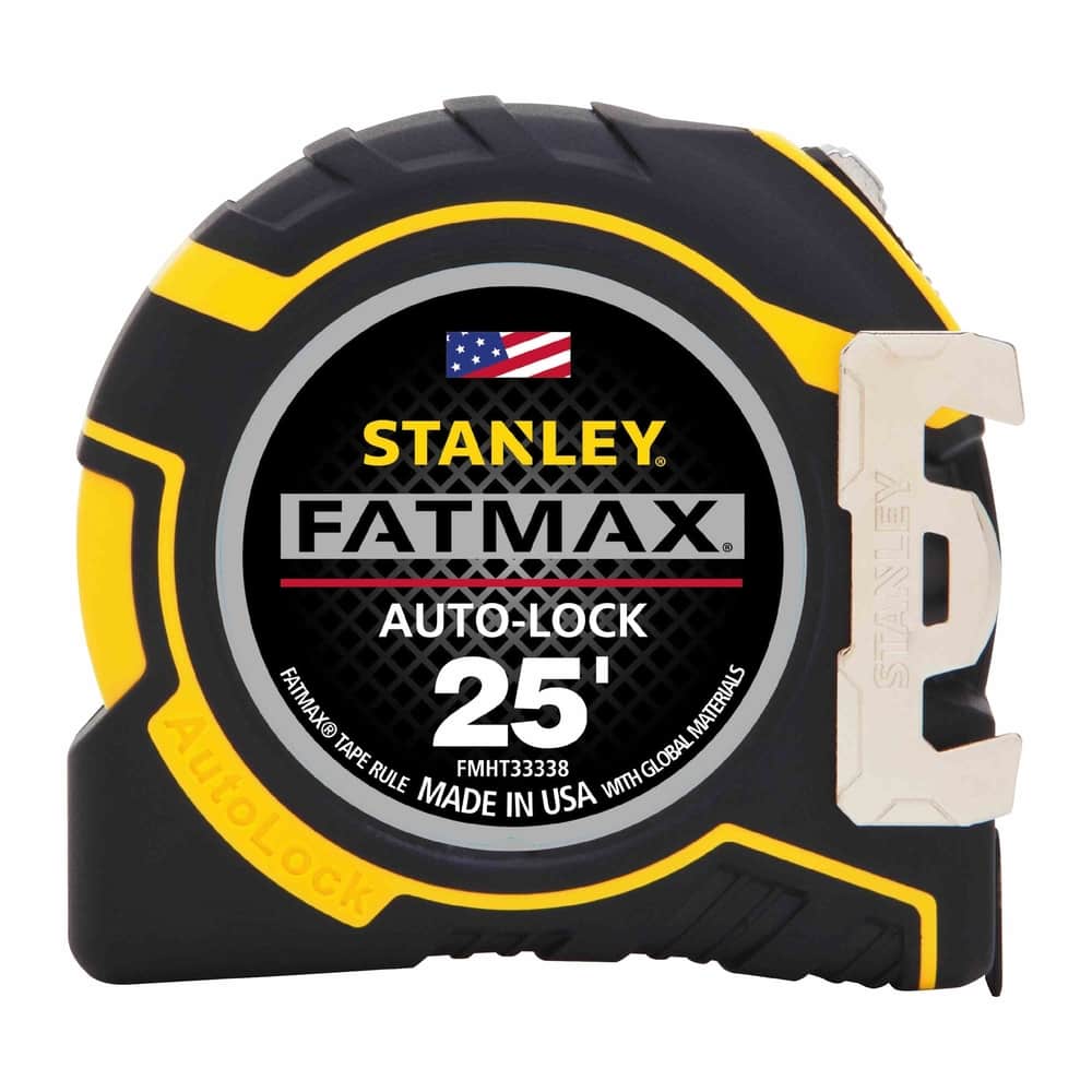 Stanley 25Ft Auto Lock Tape Measure - Flockneti