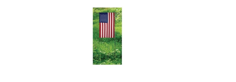 Valley Forge Flag 12 In. Width x 18 In. Height Sewn United States Garden Flag - Flockneti