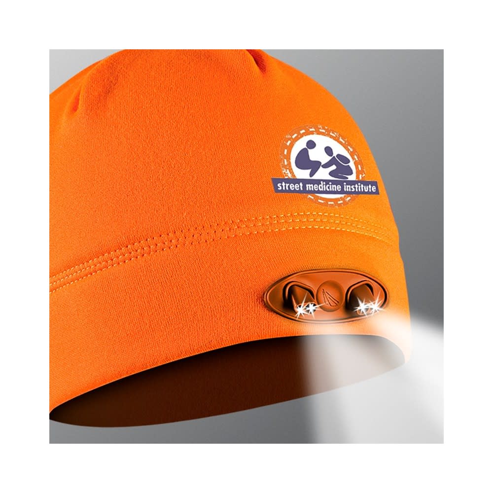 Panther Vision Headlamp Beanie Blaze Orange LED - Flockneti