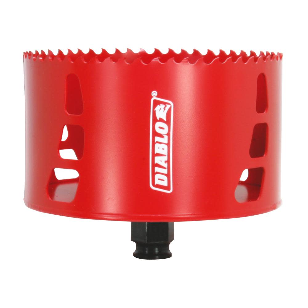 Diablo Tools 4-1/2 in. x 2-3/8 in. High Performance Bi-Metal Hole Saw - Flockneti