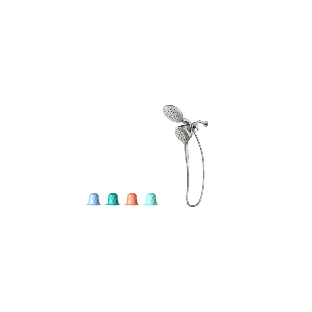 Moen Spot Resist Nickel Combination Shower with INLY Capsules - Flockneti