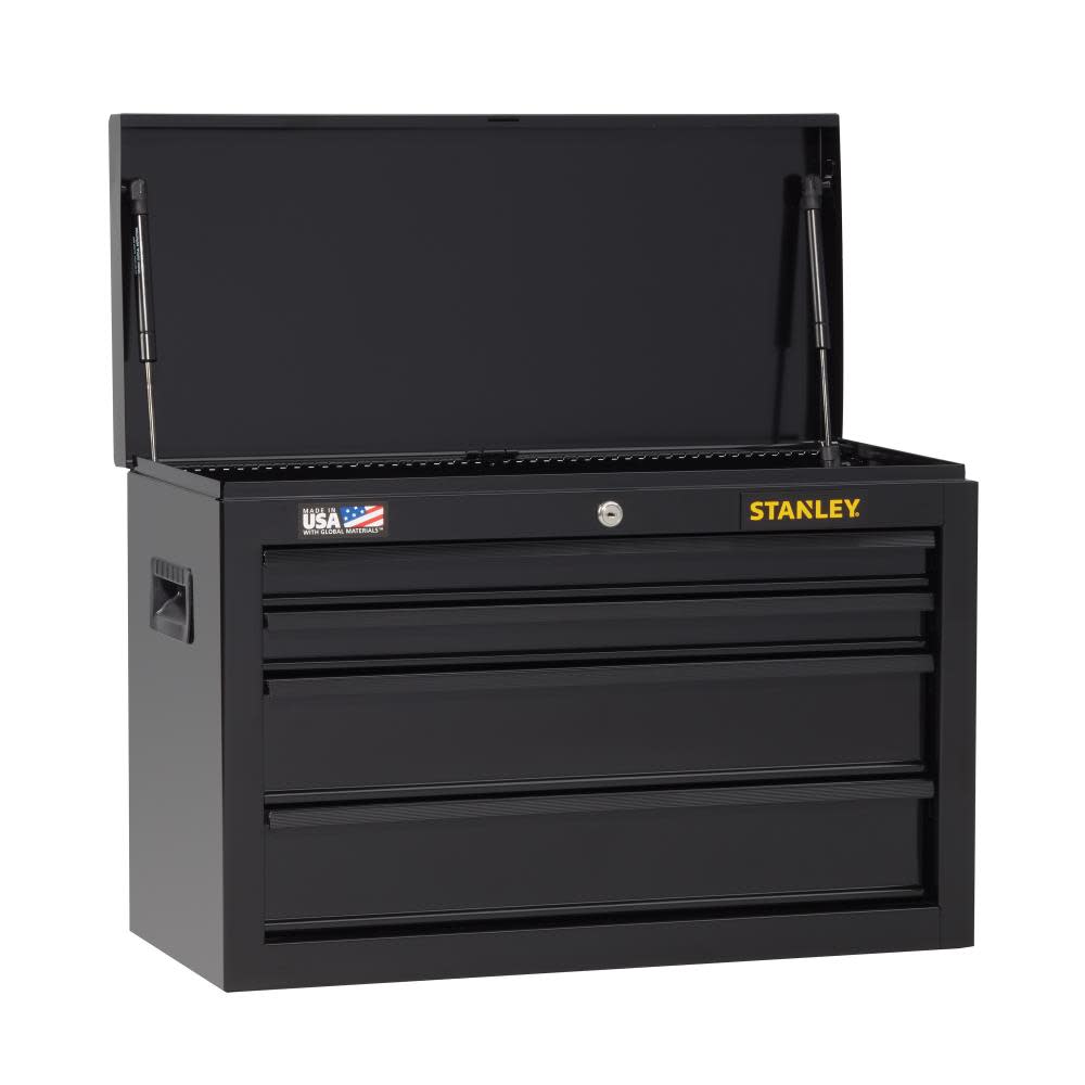 Stanley 26 in. W 100 Series 4-Drawer Tool Chest - Flockneti