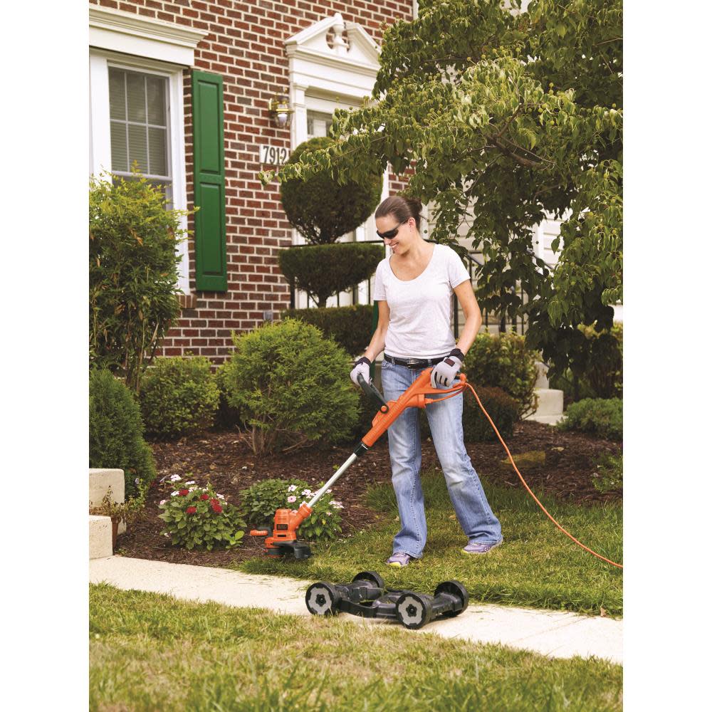 Black and Decker 6.5 Amp 12 in. Electric 3-in-1 Compact Mower (MTE912) - Flockneti