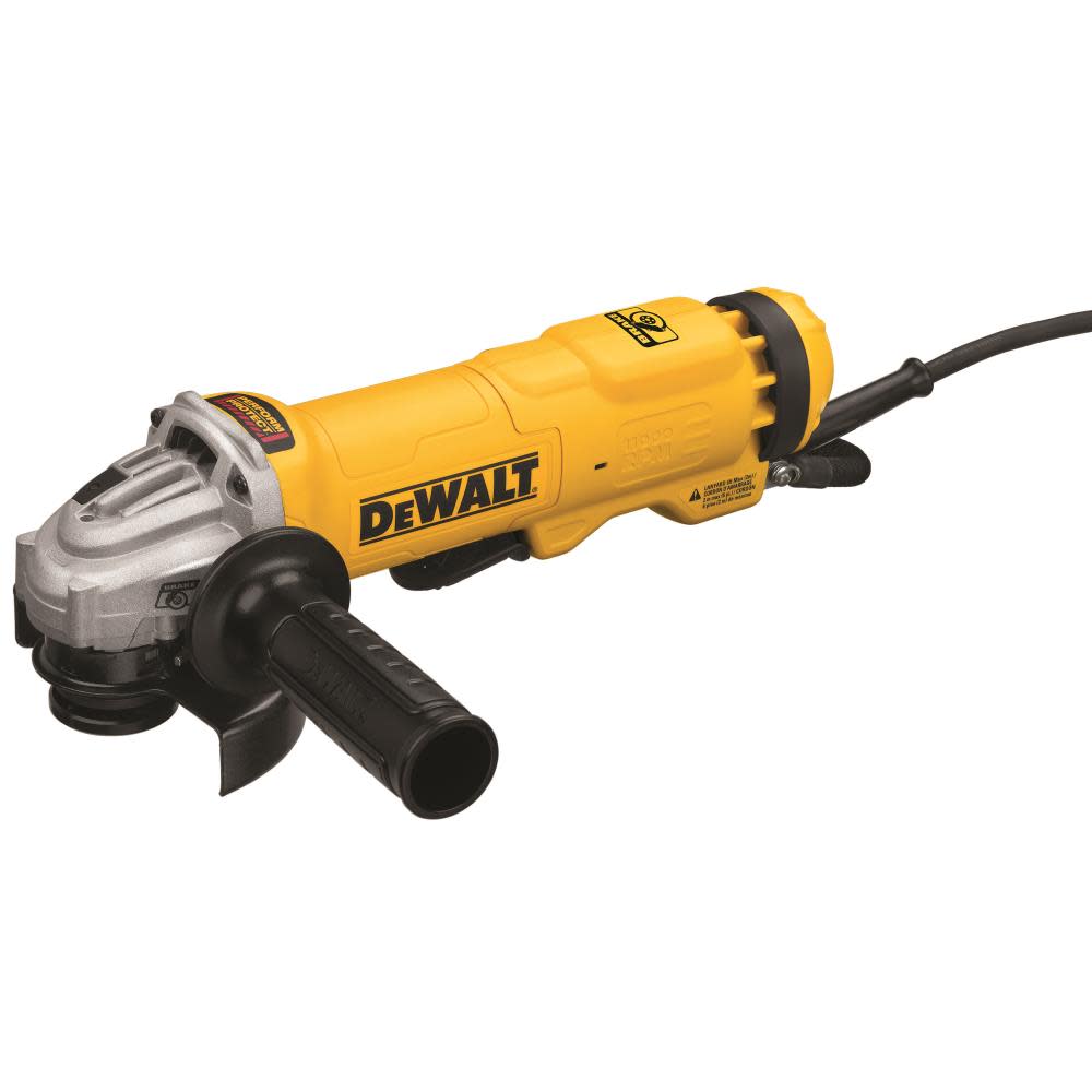 DEWALT 4.5 In. Small Angle Paddle Switch Grinder with Brake and No-Lock On - Flockneti