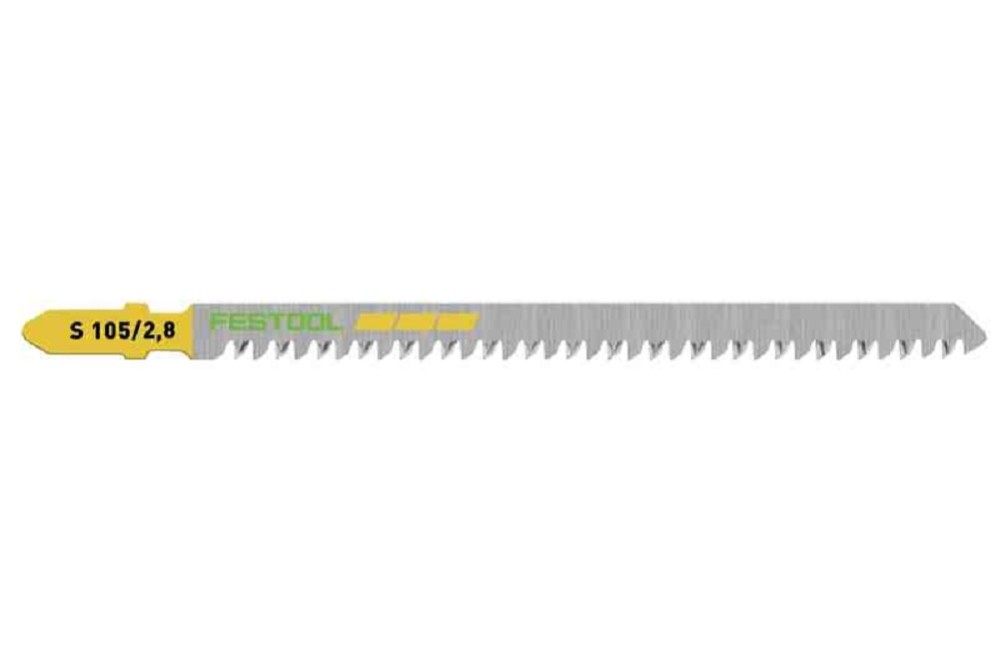 Festool Jigsaw Blades S 105/2.8 Straight Cut – 5-Pack - Flockneti