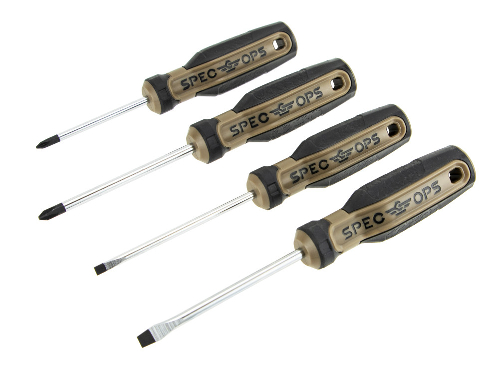 Spec Ops Screwdriver Set 4pc - Flockneti