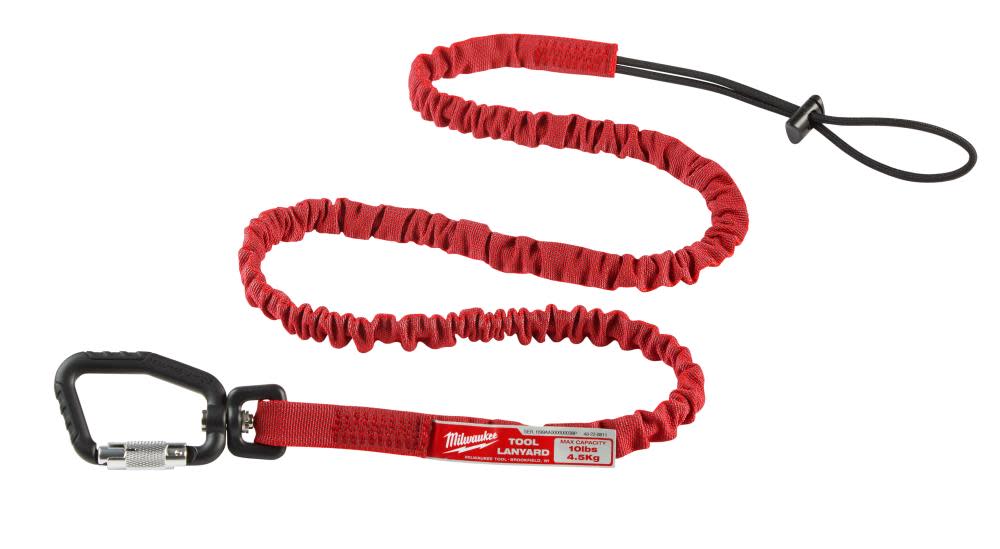 Milwaukee 10 Lb. Extended Reach Locking Tool Lanyard - Flockneti