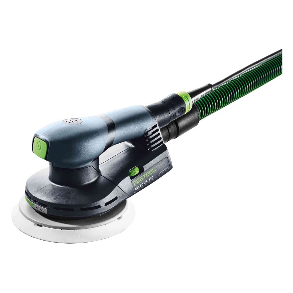 Festool 400W ETS EC150/3 EQ-Plus Random Orbital Sander - Flockneti