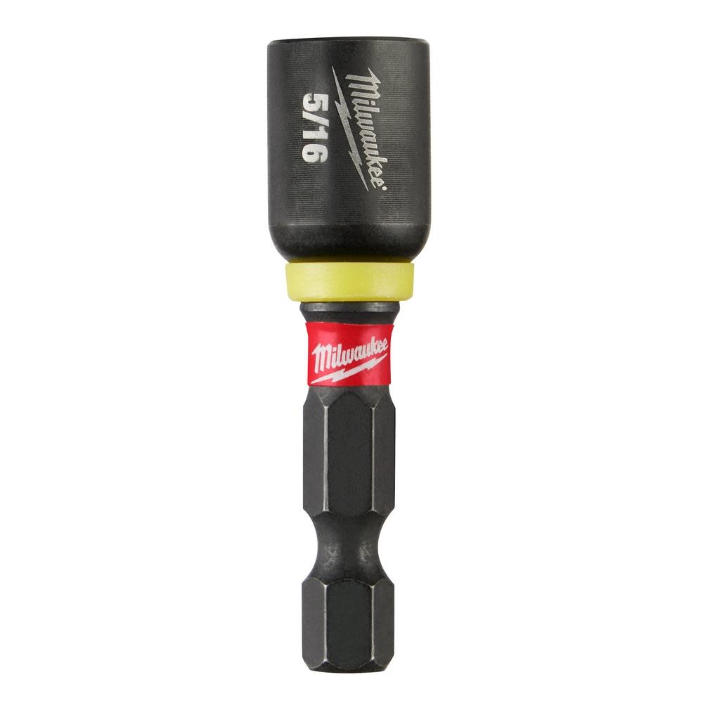Milwaukee SHOCKWAVE Impact Duty 5/16 x 1 7/8″ Magnetic Nut Driver 10pk - Flockneti