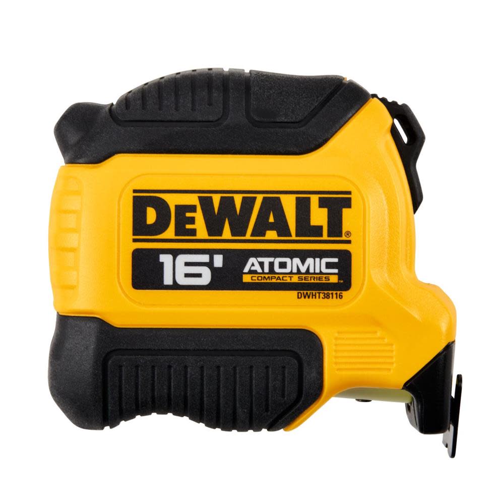 DEWALT ATOMIC Compact Series 16′ Tape Measure - Flockneti