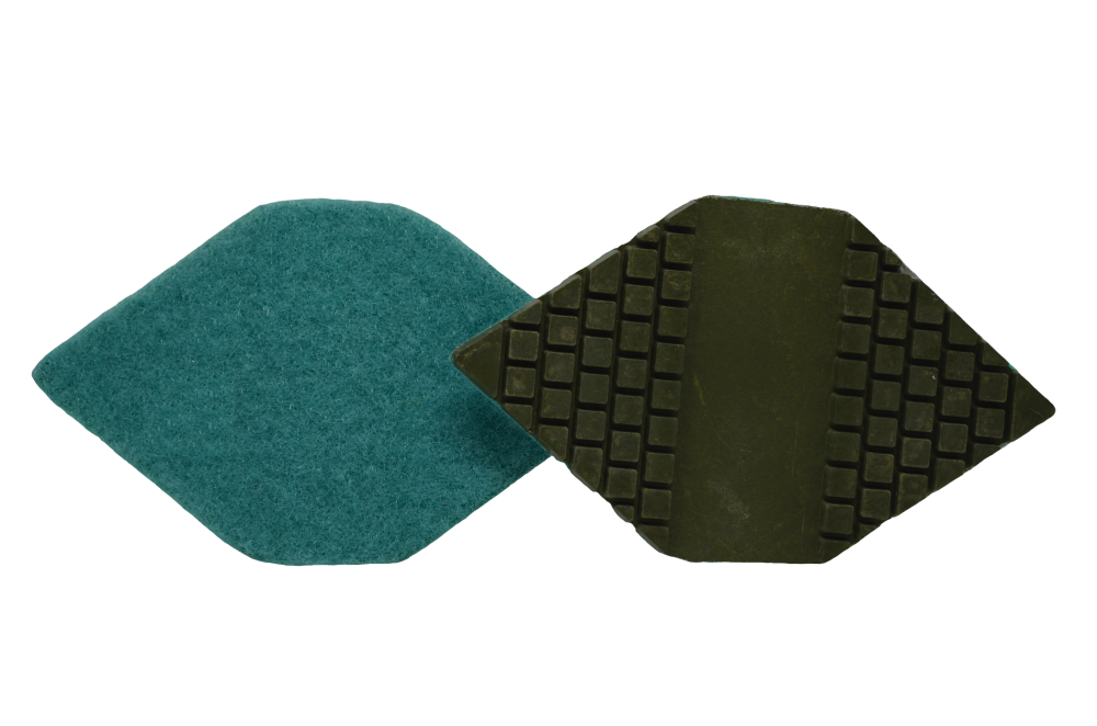 National Flooring Equipment Diamond Corner Resin Tooling Attachments – 100 Grit - Flockneti