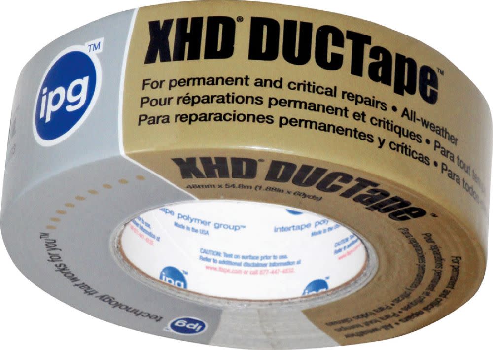 Intertape Polymer 9600 Silver XHD All Weather Duct Tape - Flockneti