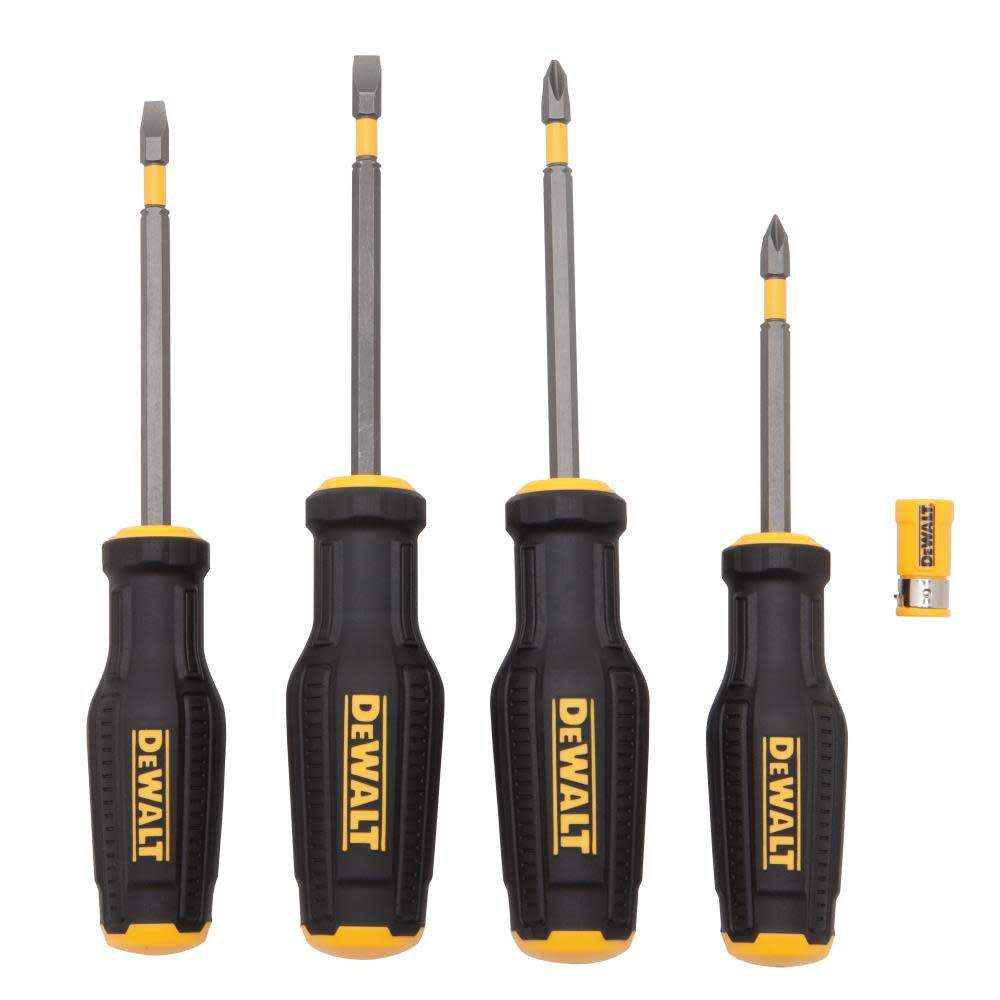 DEWALT Max Fit 4 piece Screwdriver Set - Flockneti