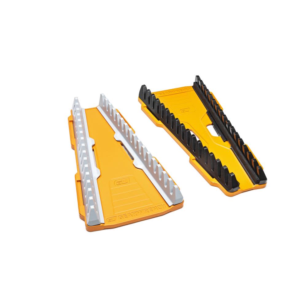 GEARWRENCH 2 Pc 16 Slots Reversible Wrench Rack - Flockneti