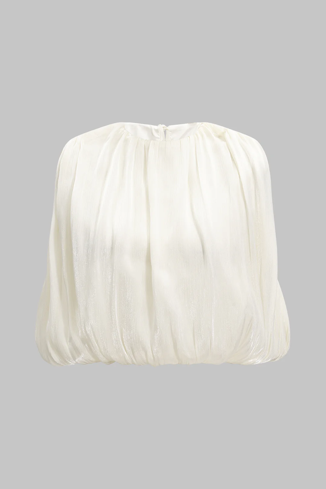 Solid Ruched Button Sleeveless Tank Top - Flockneti