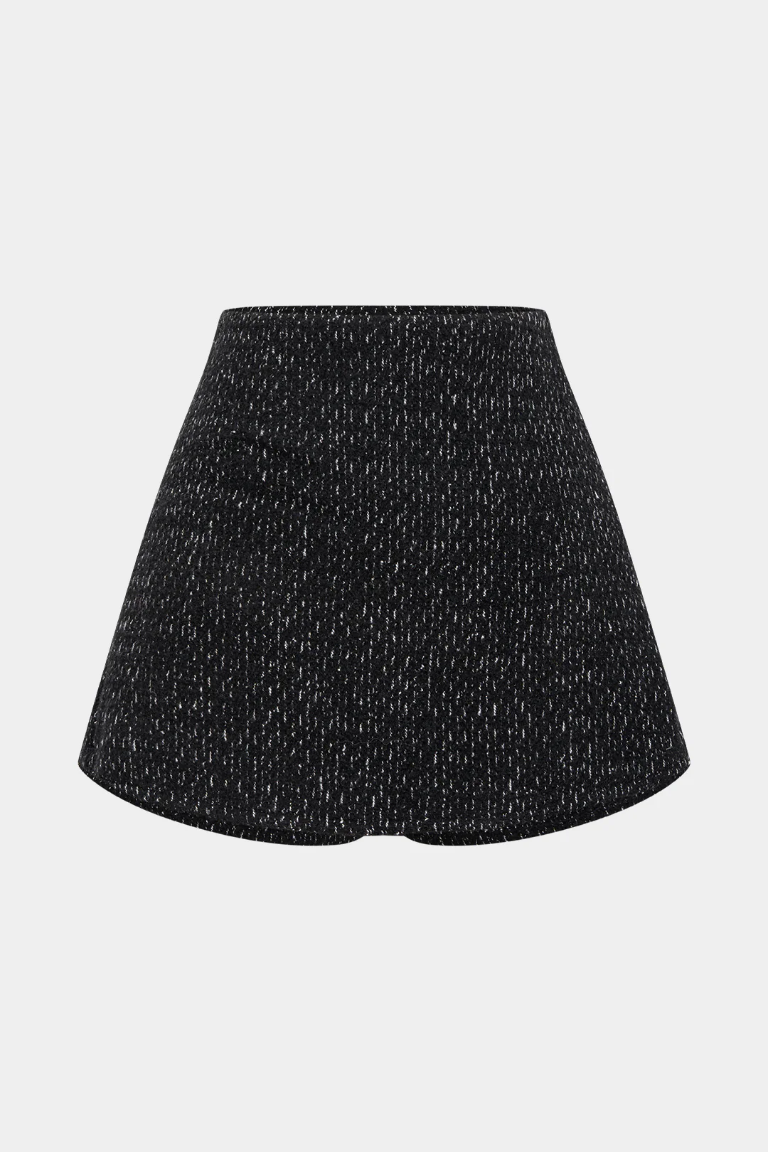Tweed Wide Leg Shorts - Flockneti