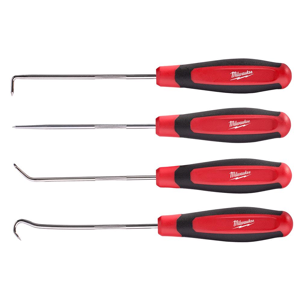 Milwaukee 4pc Hook & Pick Set - Flockneti
