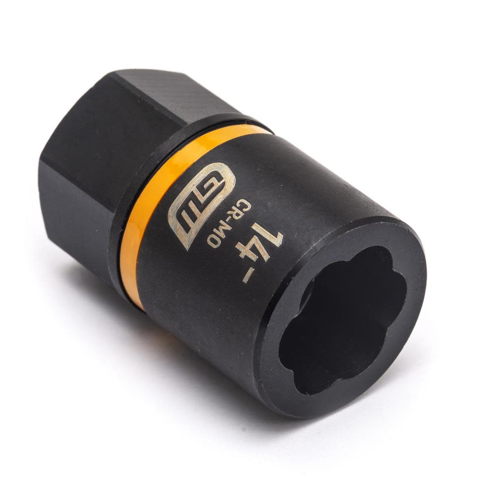 GEARWRENCH 3/8 Drive Bolt biter Impact Extraction Socket 14-mm - Flockneti