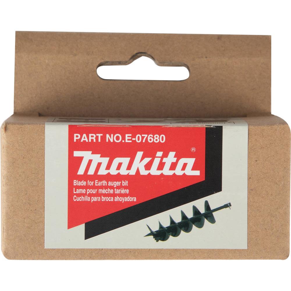 Makita Earth Auger Drill Bit Blade Set 8″ - Flockneti