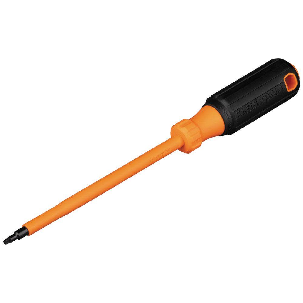 Klein Tools 6″ Insulated Screwdriver #1 Square - Flockneti