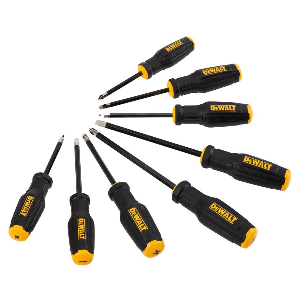 DEWALT TOUGHSERIES Screwdriver Set 8pc - Flockneti