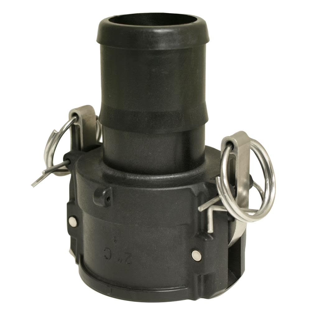 Apache Hose 2 In. Part C Female Poly Cam & Groove Coupler - Flockneti
