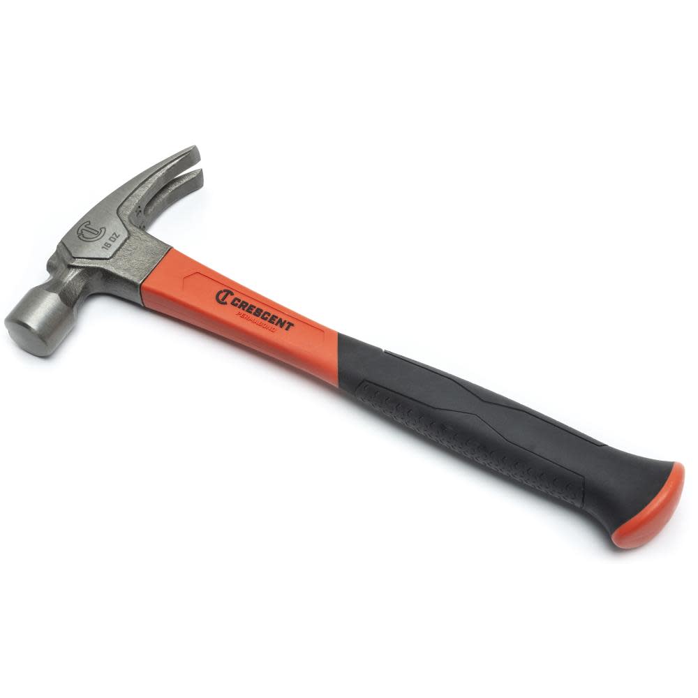 Crescent Rip Claw Hammer with Fiberglass Handle 16oz - Flockneti