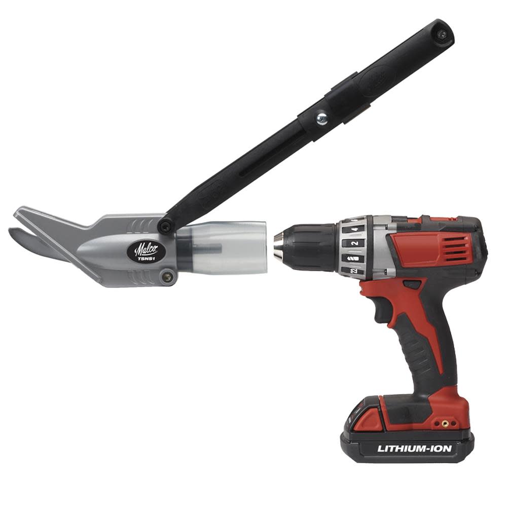 Malco Products TurboShear Slate Shear (Drill not included) - Flockneti