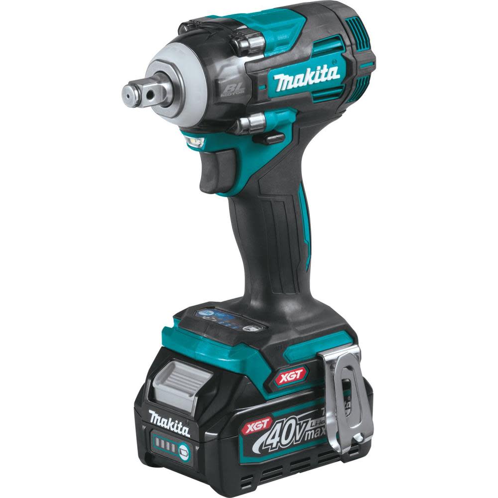 Makita XGT 40V max Impact Wrench Kit 4 Speed 1/2″ - Flockneti