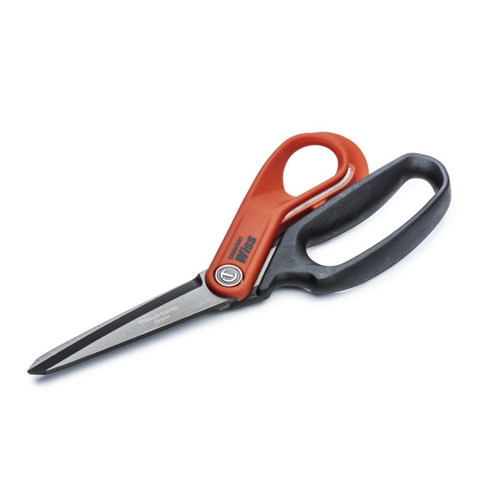 Crescent Wiss 10″ Tradesman Shears Heavy Duty Titanium Coated - Flockneti