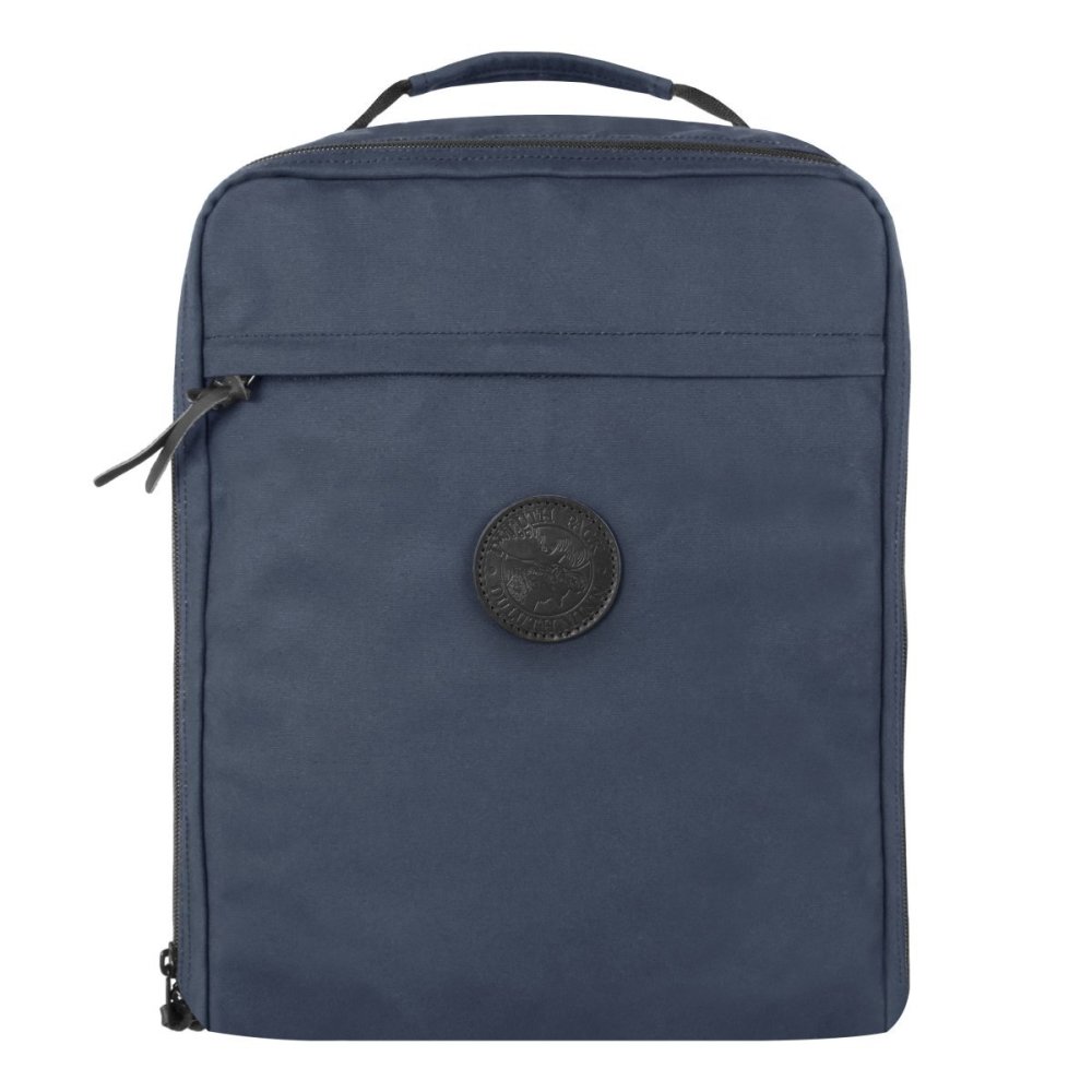 Duluth Pack 39 Liter Capacity Navy Duffel Pack Jet-Setter - Flockneti