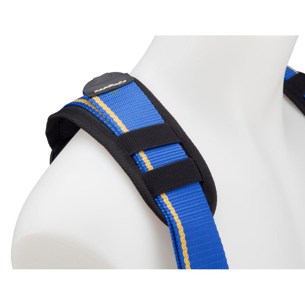 Werner Blue Armor Construction (3 D Rings) Harness (XL) - Flockneti