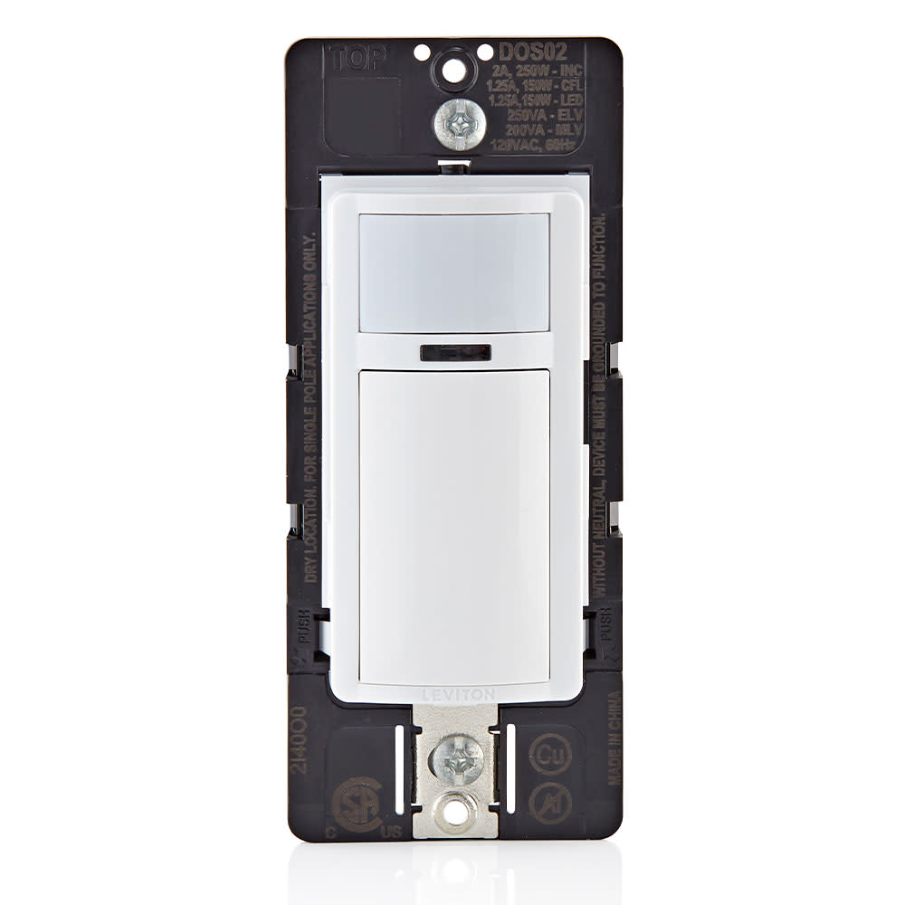 Leviton Motion Sensor Light Switch 2A Auto-On Decora Occupancy - Flockneti