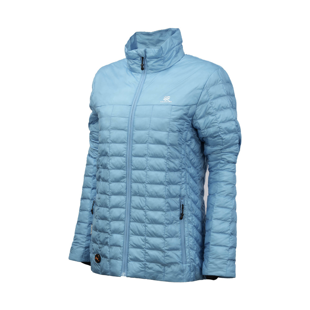 Mobile Warming Backcountry Jacket Womens 7.4V Scuba Blue Extra Small - Flockneti
