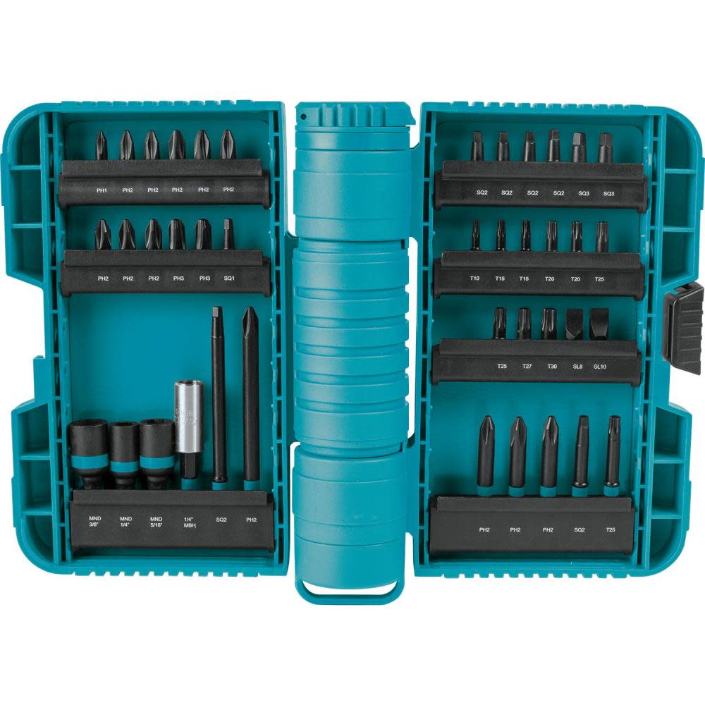 Makita 40 pc. Impact X Driver Bit Set - Flockneti